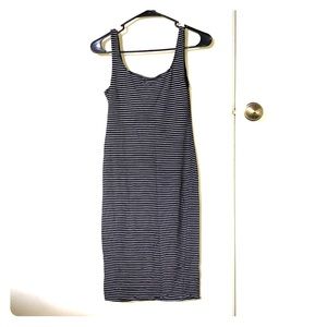 Black and White Bodycon Dress